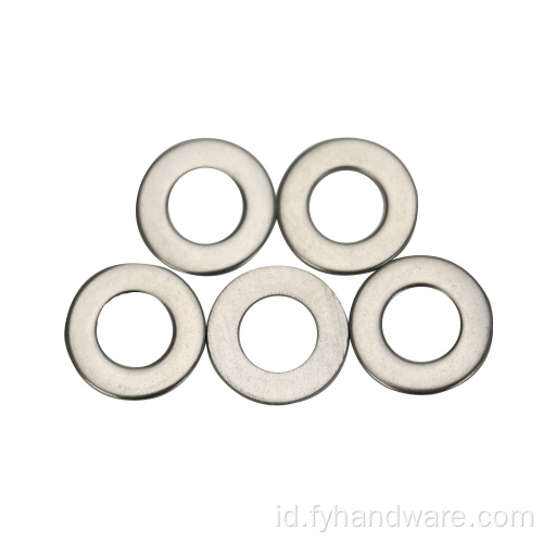 Din9021 stainless 304 316 washer polos besar datar